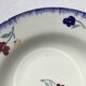 7 Digoin Mary Lou dark blue edge hollow plates