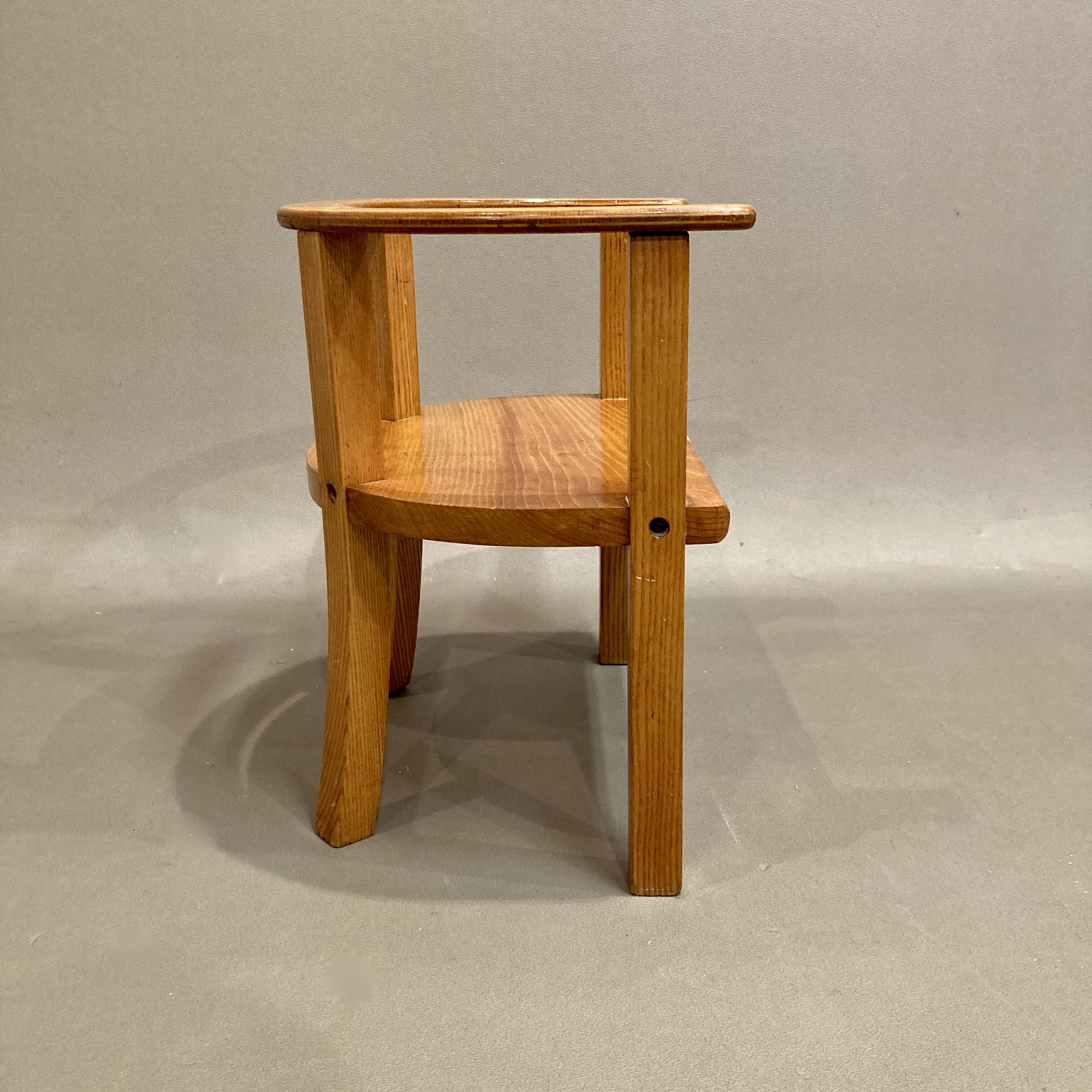 Fauteuil enfant "design scandinave" 1950