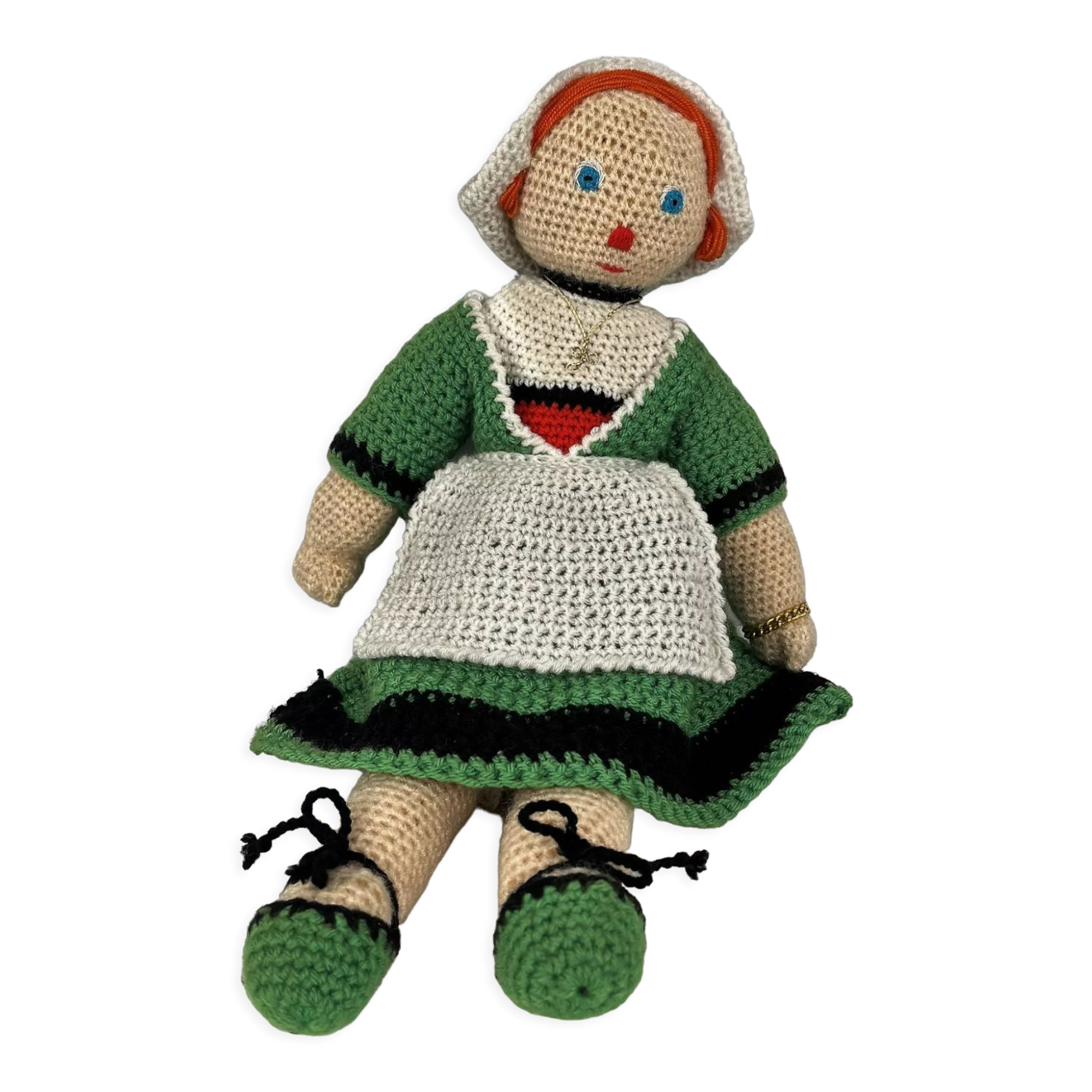 Vintage Bécassine foam crochet knitting circa 1960