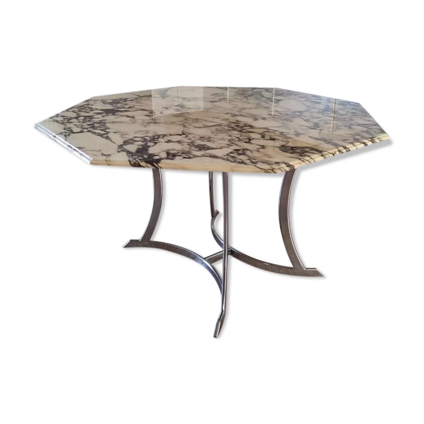 Marble dining table 70s