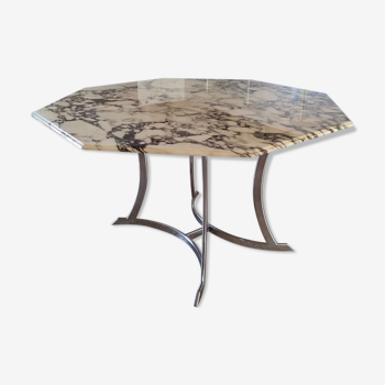 Marble dining table 70s