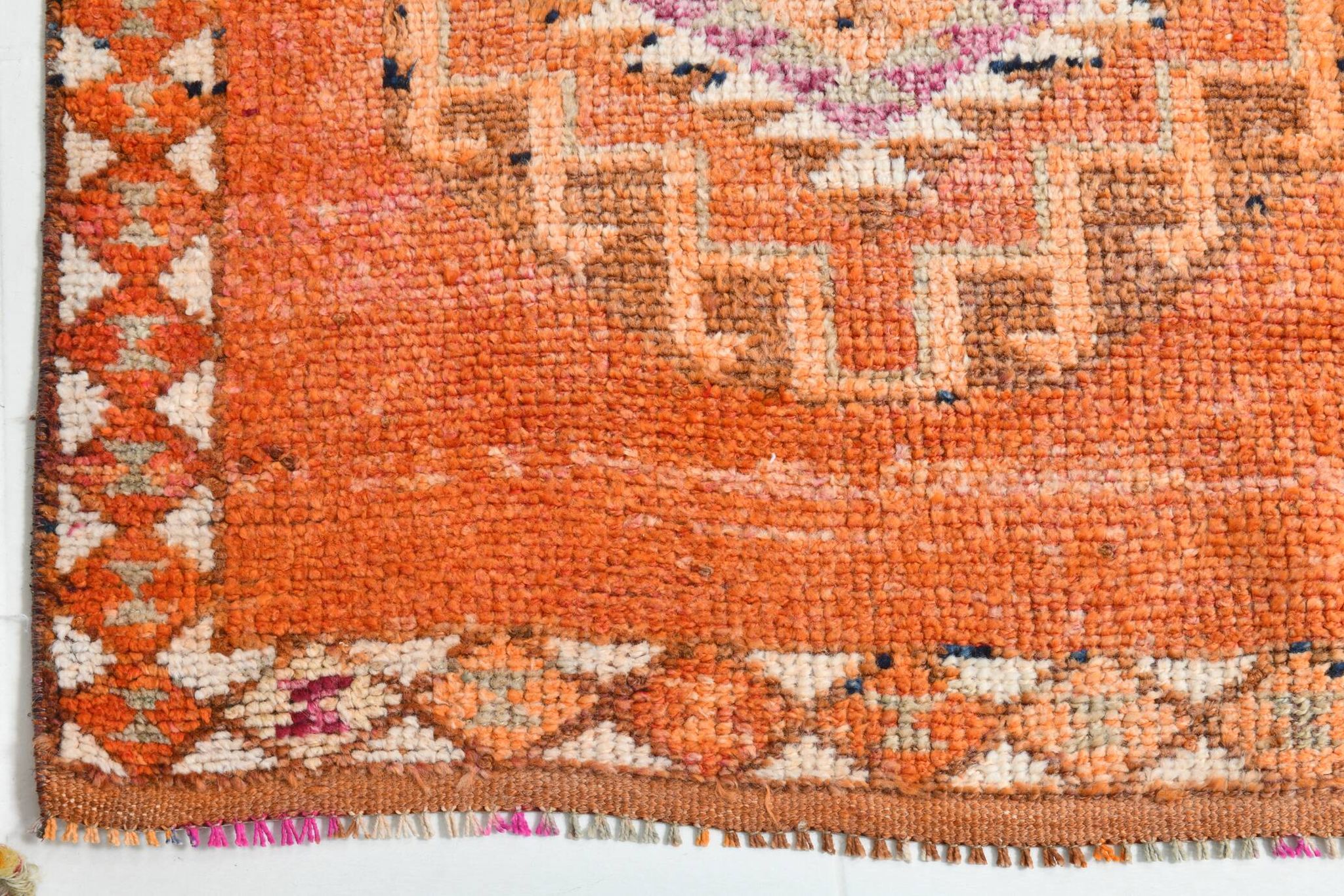 Tapis de couloir turc vintage 3x10, 90x300 cm