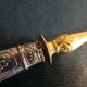 Silver pie shovel filled and vermeil old 1900 punch minerva