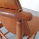 Teak and brass side chair by Arne Hovmand-Olsen for Mogens Kold, 1950s