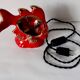 vintage Vallauris fish lamp