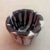 Glazed ceramic pot