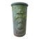 Vintage stone pot / vase with medallion