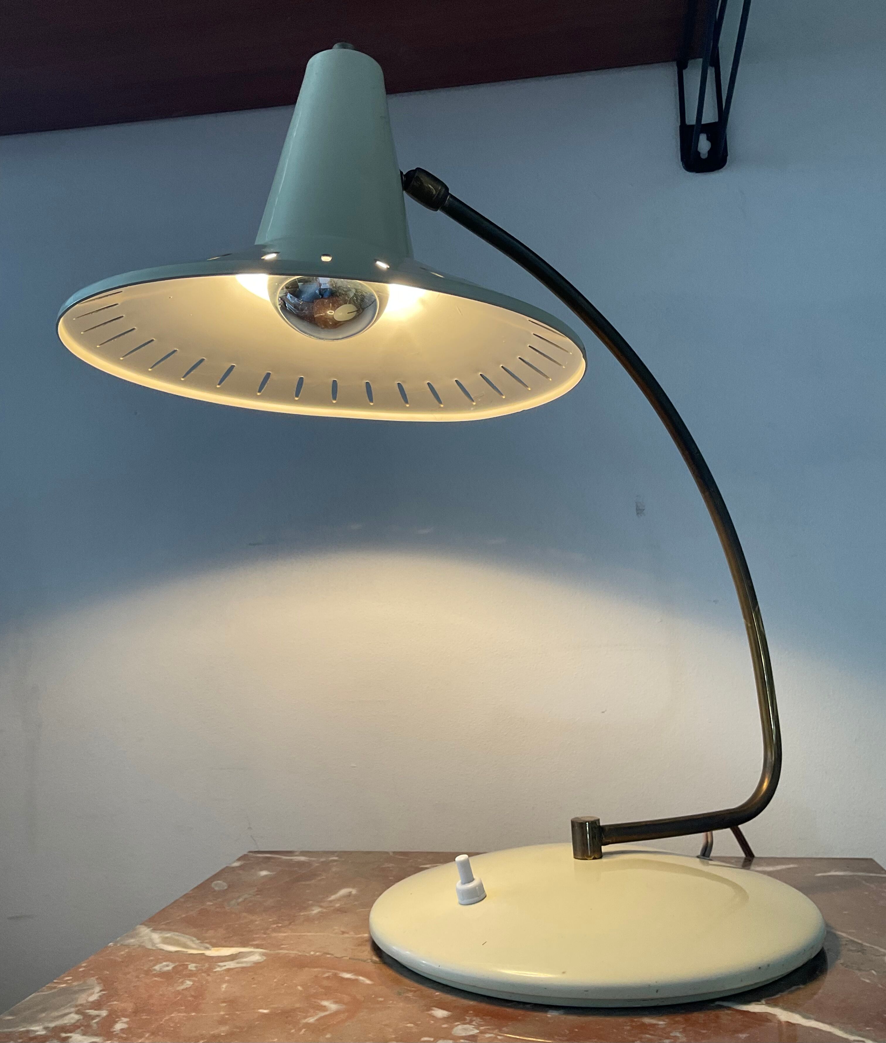 Jan J.M Hoogervorst lamp for Anvia from the 50s