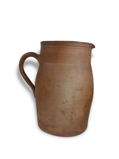 Great old stoneware pitcher