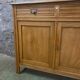 Buffet parisien vintage orme massif grand modèle