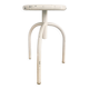 Adjustable metal pharmacy stool