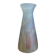 24cm vase, frosted pastel glass paste, 1950s.