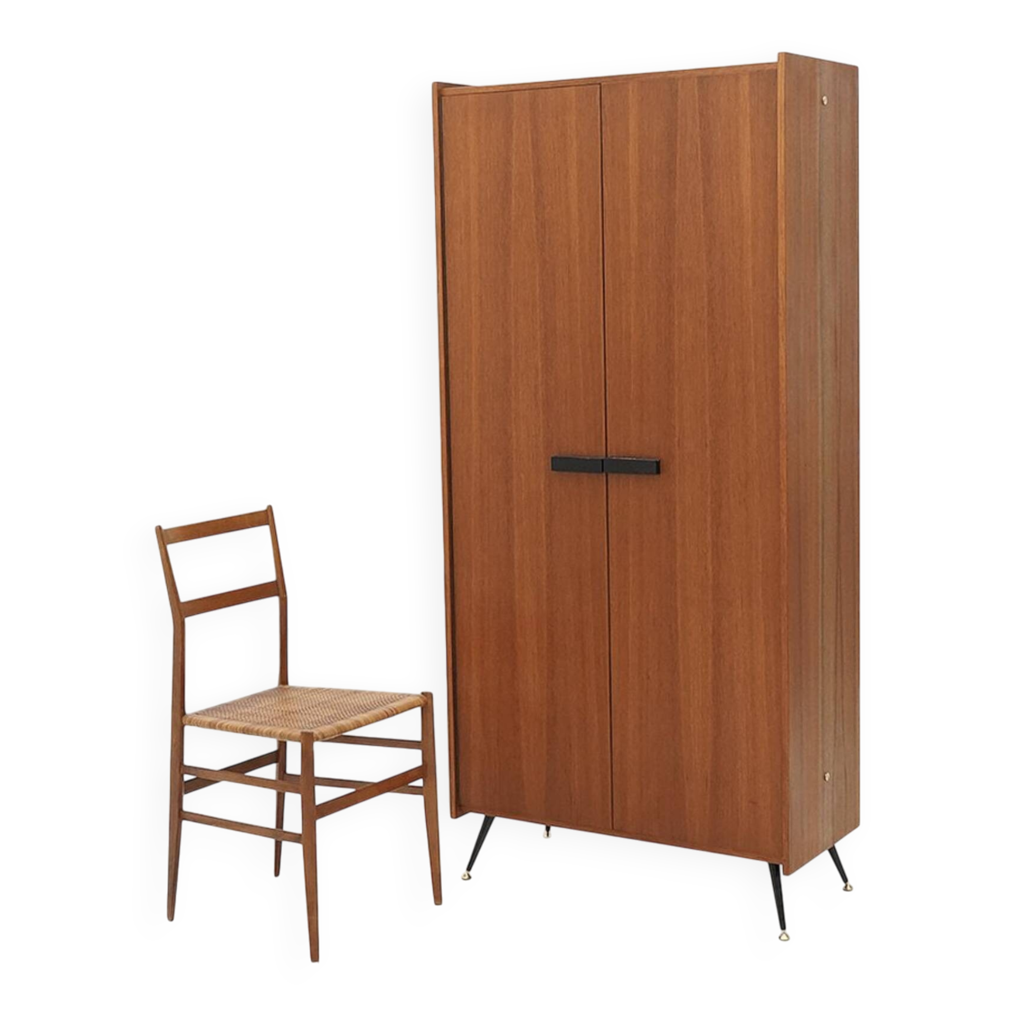 Wardrobe with Stiletto Legs, 1960s