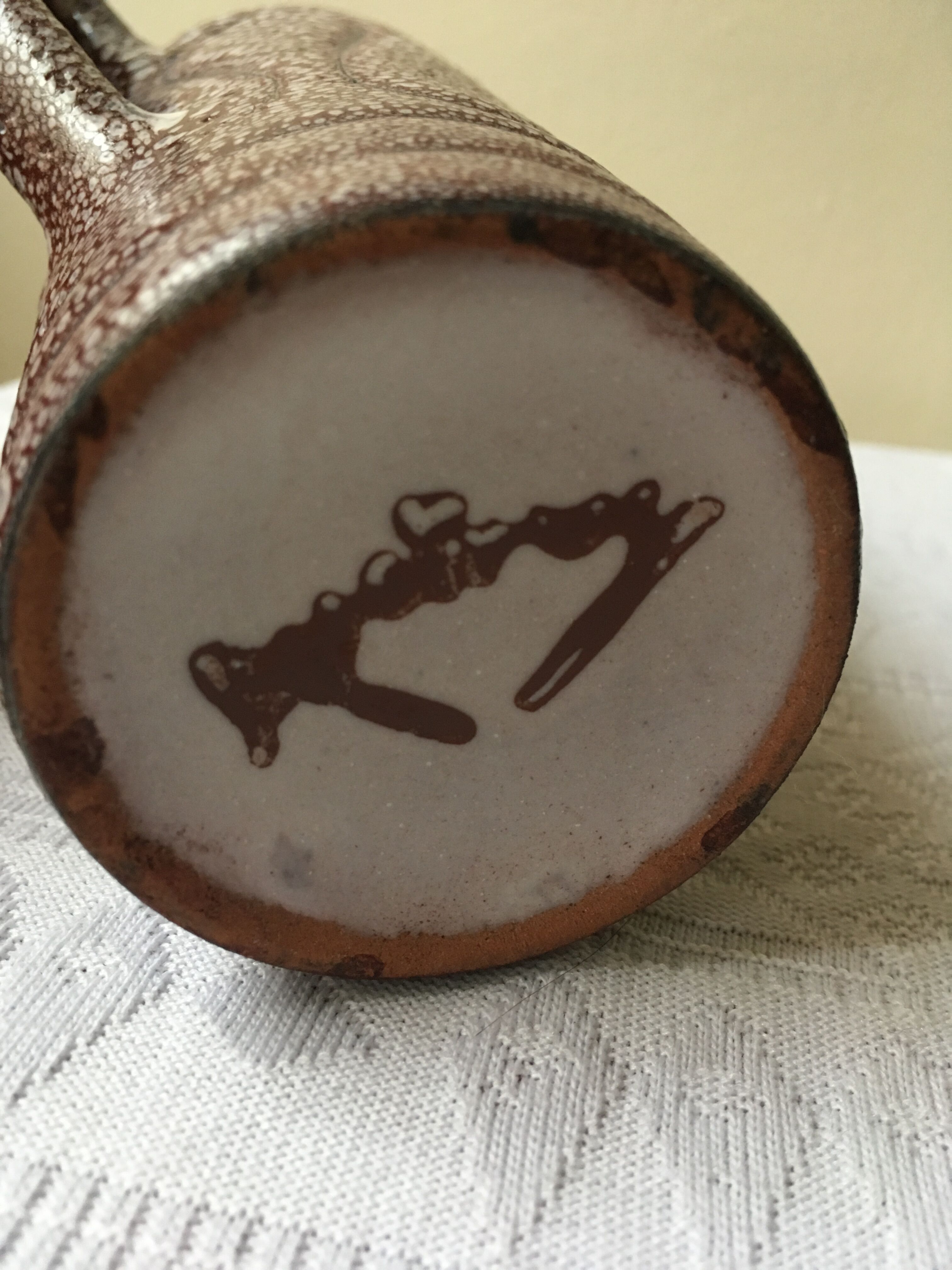 Modernist ceramic pitcher Jean Austruy