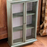 Wall display cabinet wood
