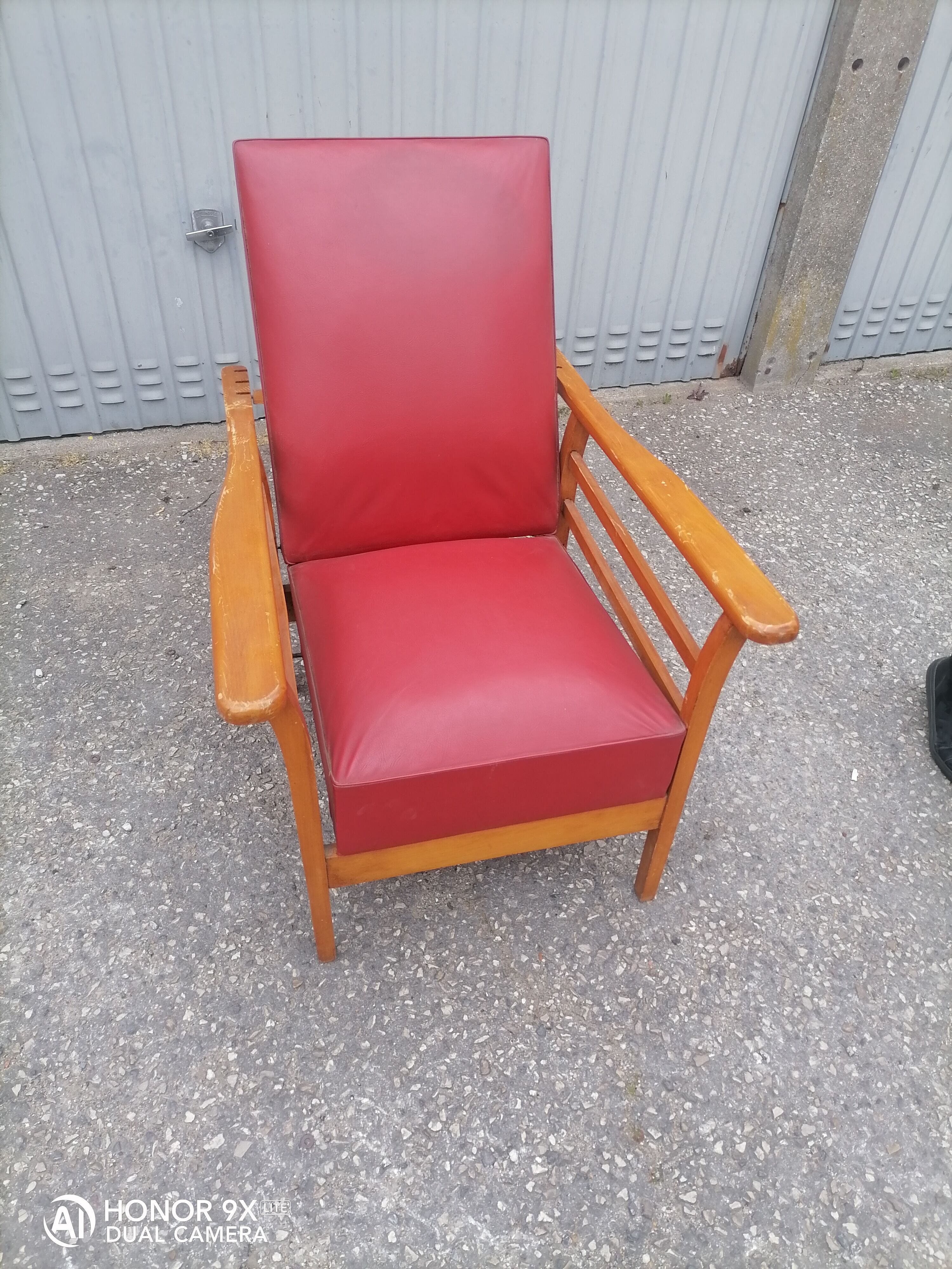 Fauteuil morris vintage 1950