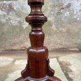 Pedestal table marquetry