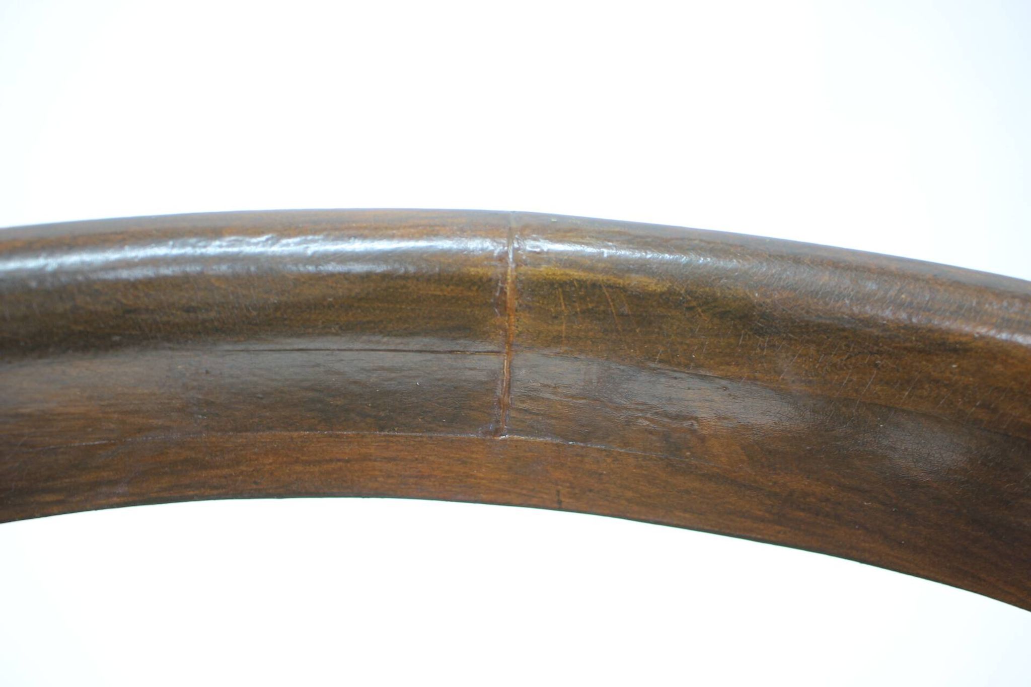 1940s Beech Bentwood Armchair, Czechoslovakia