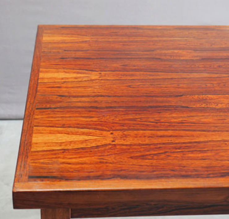 Table en palissandre années 60