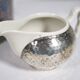 Art Deco Tea Set by Hutschenreuther with WMF Silver Plating, 1930s