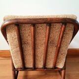 Vintage rattan armchair
