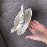 Villeroy and Boch blue floral porcelain gravy boat