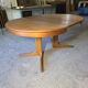 Table extensible Baumann en teck des années 60, (2 rallonges)