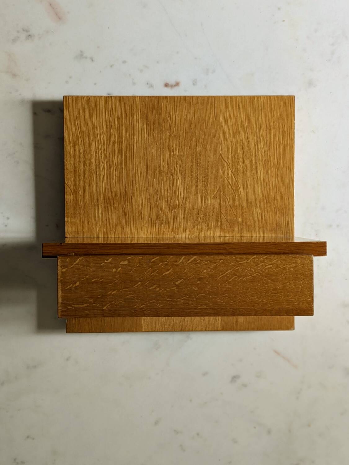 Vintage wall-mounted bedside table 50'60'
