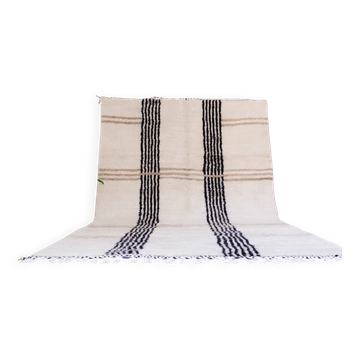 Tapis marocain traditionnel laine pure 3x2 m