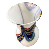 Contemporany vase murrine in murano glass
