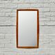 Vintage retro wall mirror rectangular 67x39 cm