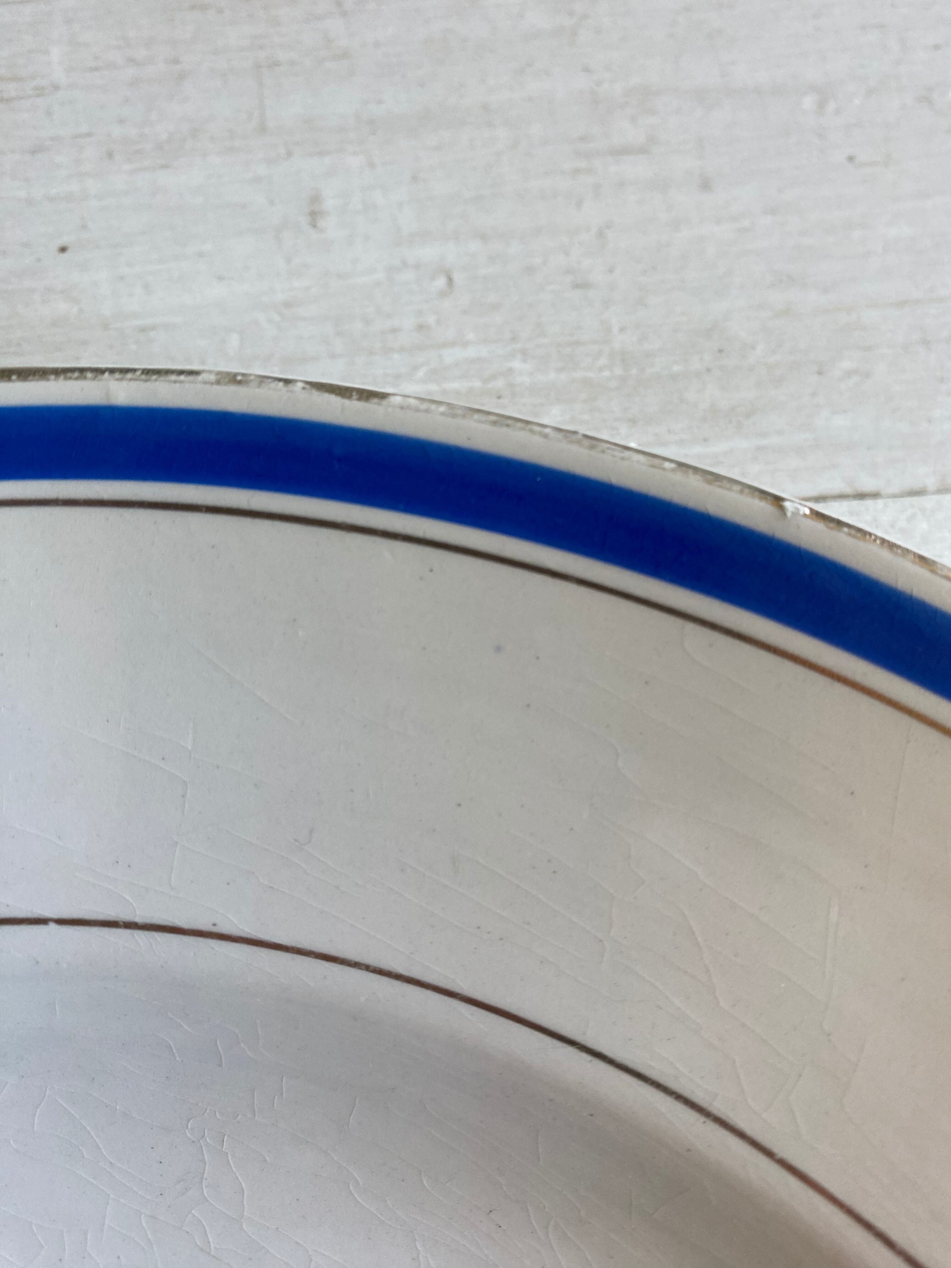 Round dish Sarreguemines and Digoin