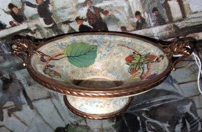 Louis DAGE (1885-1963) Art Deco bowl in glazed ceramic