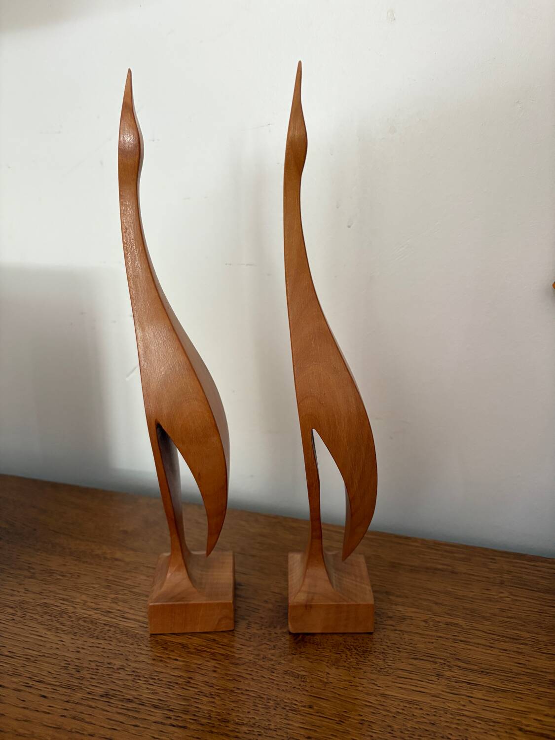 Mid Century Bird Bookends