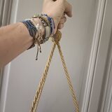 Art Deco glass paste chandelier