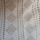 Dessus de lit ancien en crochet