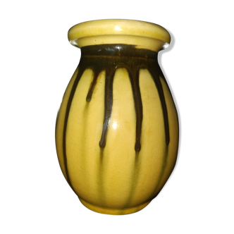 Aegitna vallauris ceramic vase circa 1950