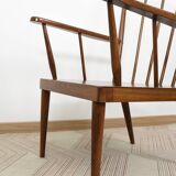 Fan armchairs signed armchair baumann