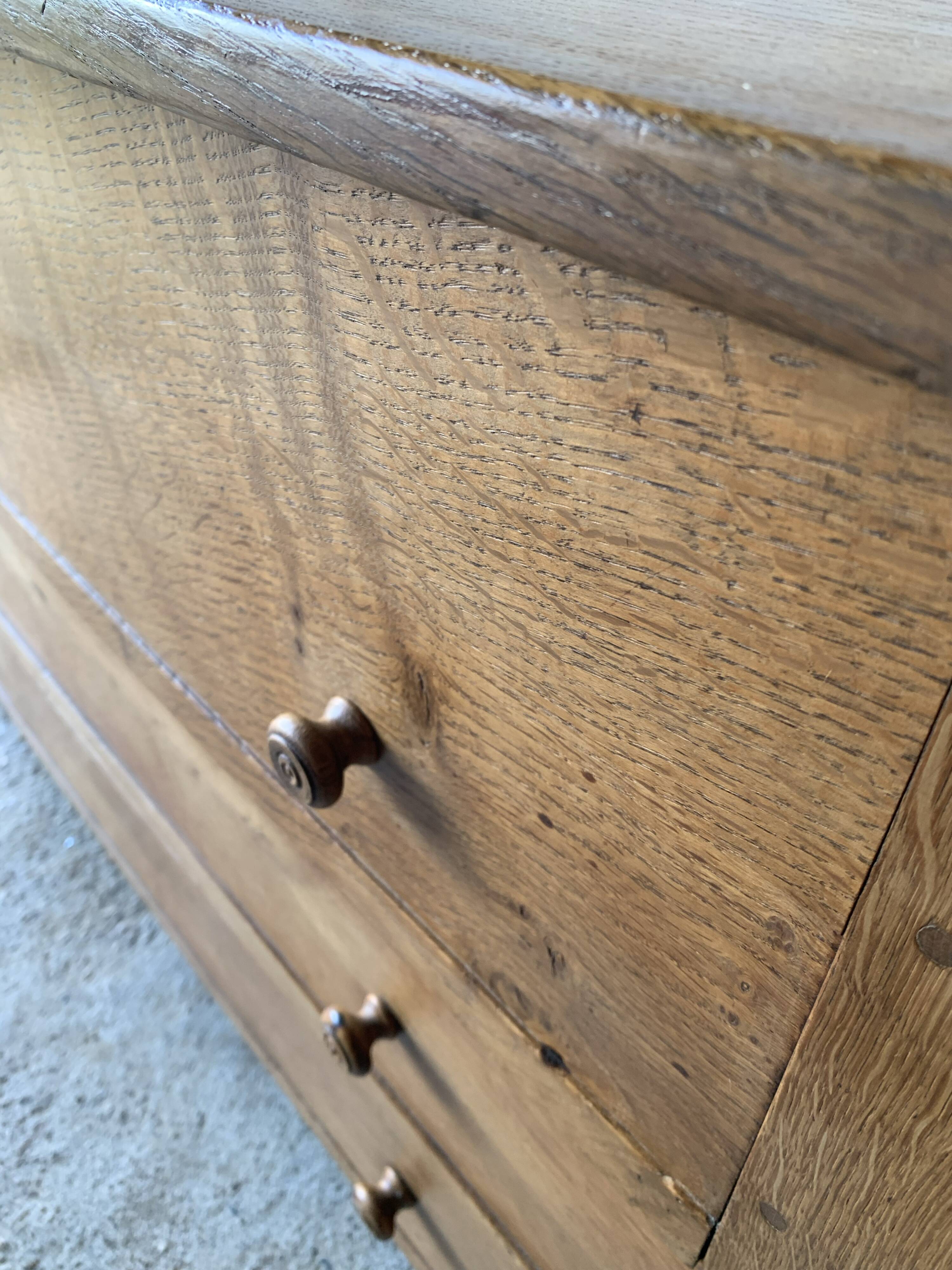 Chest of drawers, solid wood chest of drawers, 1950s