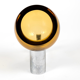 Wall lamps in chromed metal and glass by Archimède Séguso