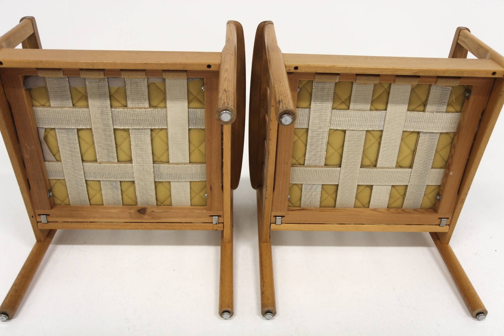Set of 2 oak armchairs, Skaraborgs Möbelindustri, Sweden, 1960