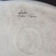 Ceramic catchall with floral Art Deco Aladdin design