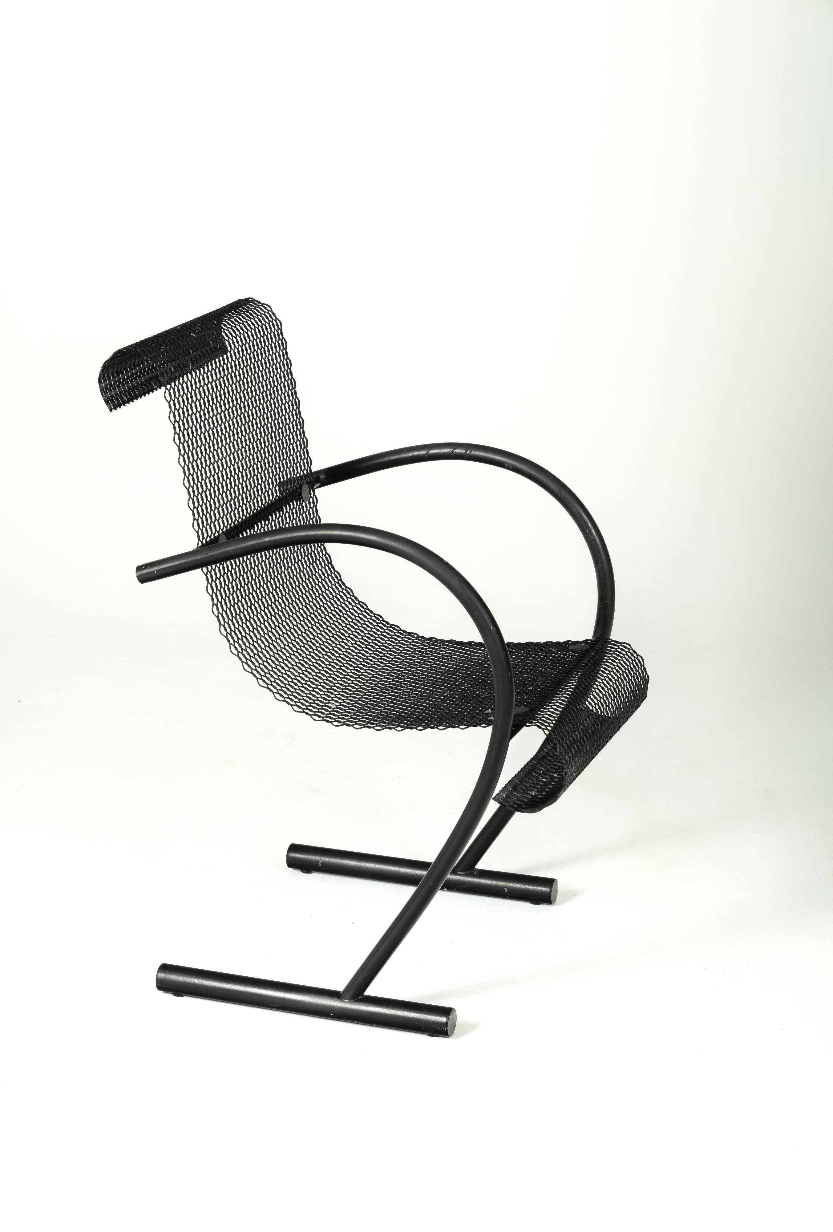 Sing Sing Sing Chair, by Shiro Kuramata for XO, 1985.