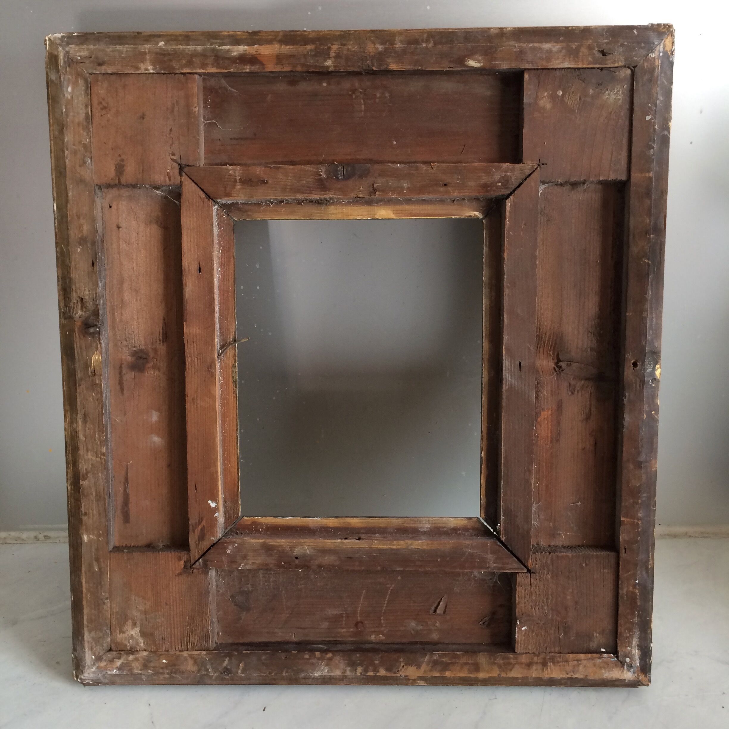 Frame Wood&Stuc/Gilding Gold gold leaves/Decors leaves Oak/XIXth