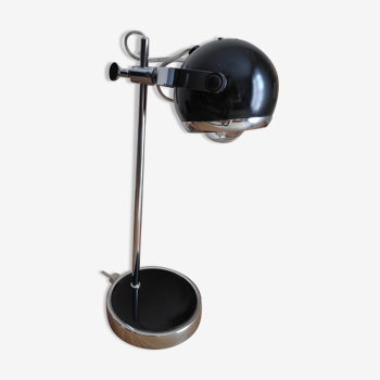 Vintage black eye ball desk lamp