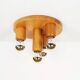 Vintage 1970's old stock 'Japandi' style ceiling light