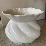 White porcelain vase