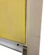 Vintage yellow wooden kitchen unit/buffet/wall cabinet.