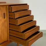 Teak sideboard by Arne Vodder, Model OS29 for Sibast 1950s