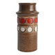 Mid-Century Modern Brown Ceramic Vase by VEB Haldensleben, East Germany, 1960s